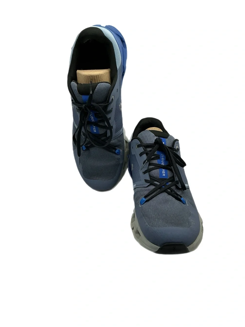 On Cloudflyer Men’s 12.5 Running Shoes Blue Gray CloudTec Athletic Sneakers